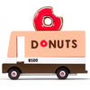 Side of Candylab Toys Donut Van Children's Wooden Pretend Play Food Truck