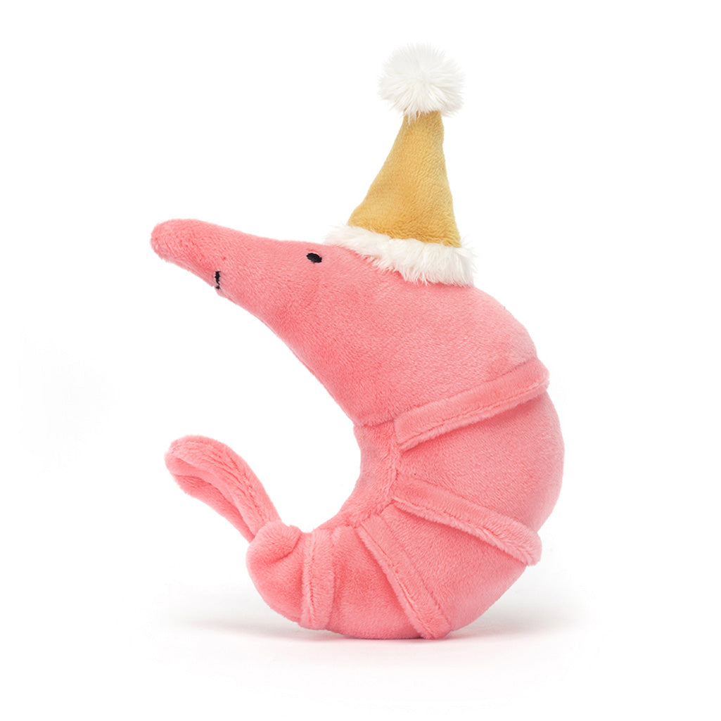 jellycata pink shrimp stuffed animal