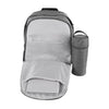 Open UPPAbaby Greyson Grey diaper bag with changing pad For Stroller