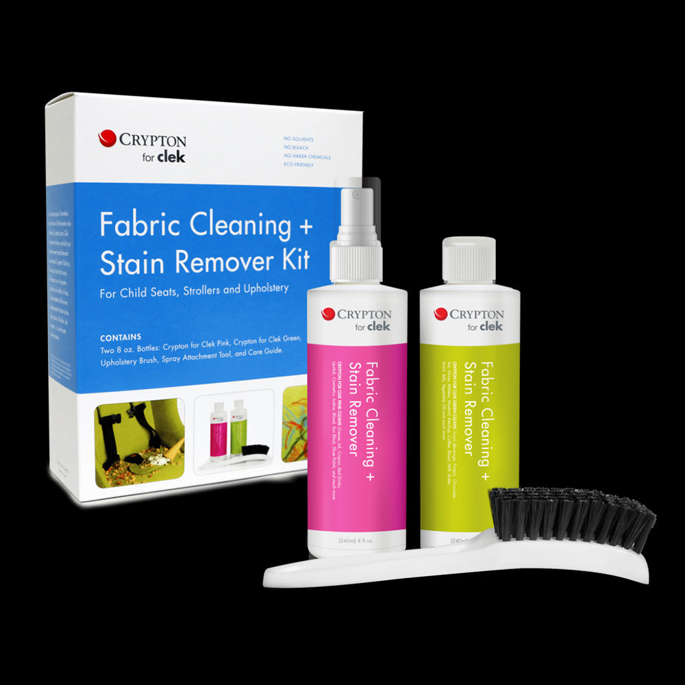 Clek Crypton Car Seat Fabric Cleaning + Stain Remover Kit Hazel & Fawn