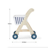 Coco Village kids toys wooden shopping cart