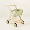 Coco Village toy kitchen wooden shopping cart