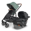 UPPAbaby Gwen CRUZ V2 Stroller & Jake MESA V2 Infant Car Seat Set