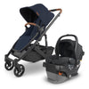 UPPAbaby Noa Blue CRUZ V2 Stroller & MESA V2 Infant Car Seat Set