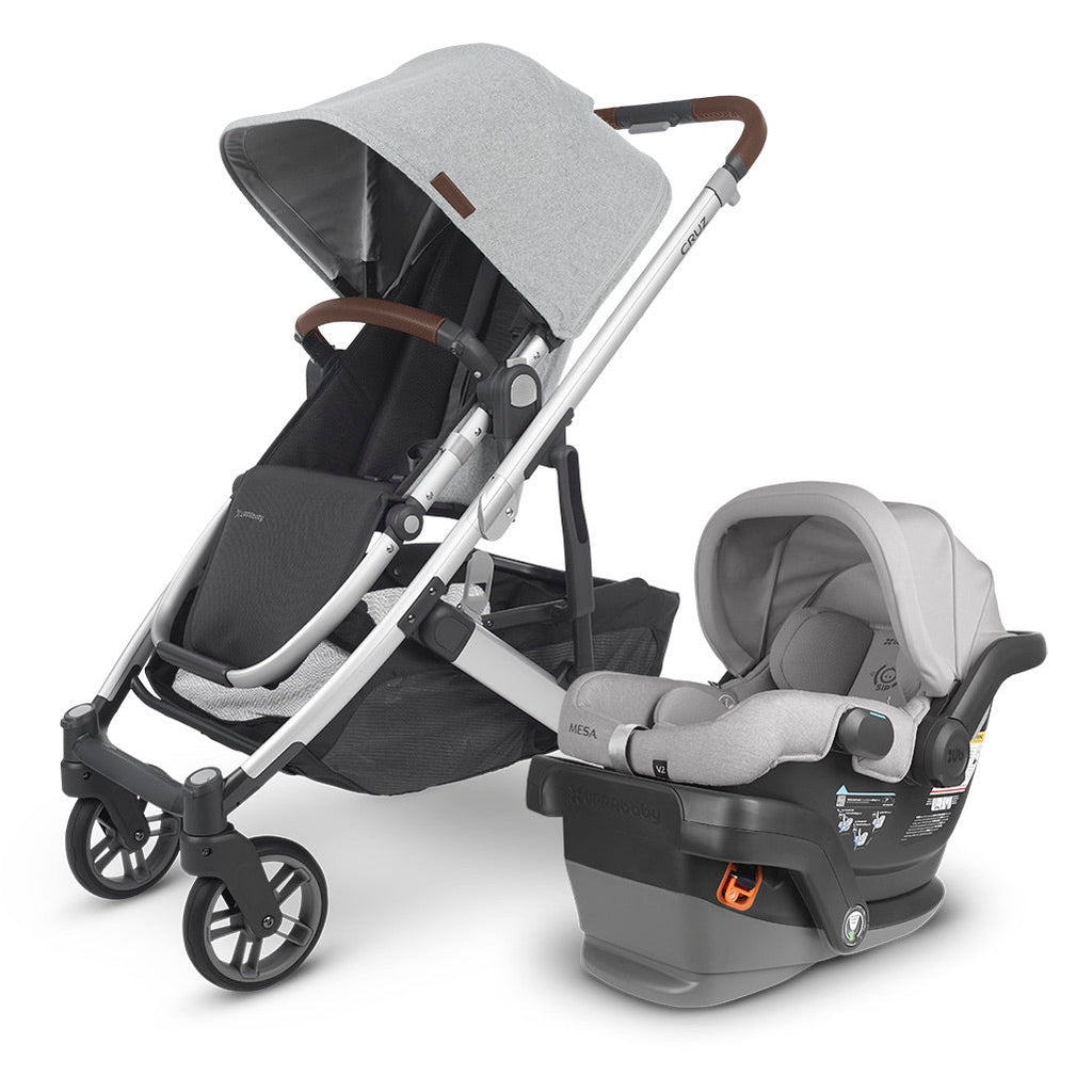 UPPAbaby Stella CRUZ V2 Stroller & MESA V2 Infant Car Seat Set