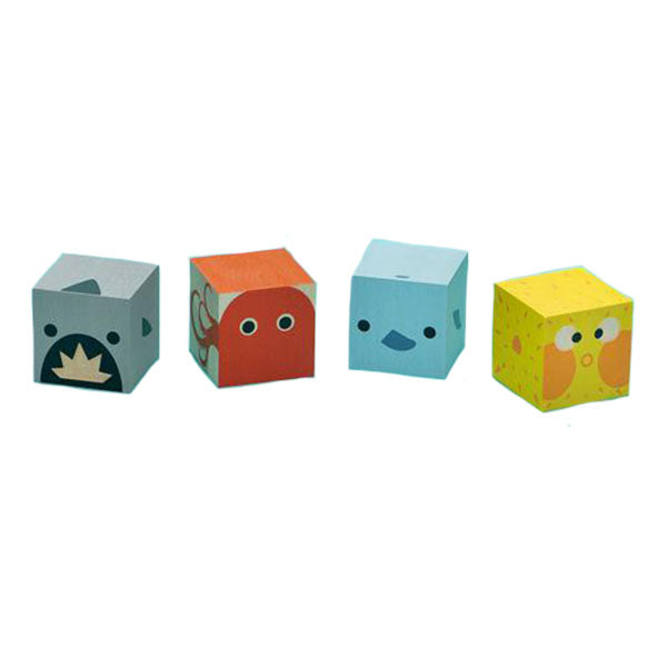 Uncle Goose Sea Cubelings Children's Wooden Block Set