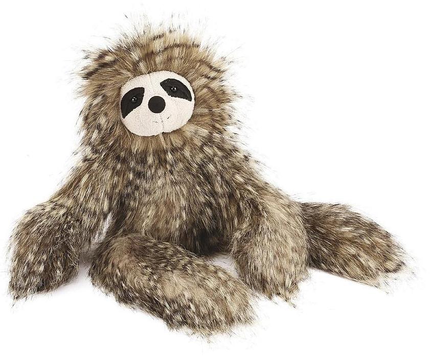 Jellycat Mad Pets Stuffed Animals cyril sloth brown tan