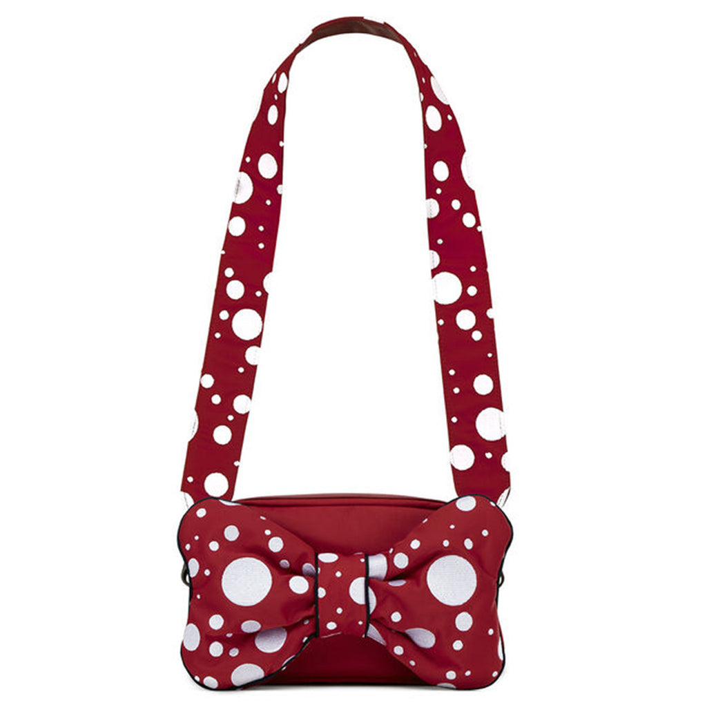 lifestyle_2, Cybex Petticoat Red Changing Bag with Mat Baby Essential white polkadots bow