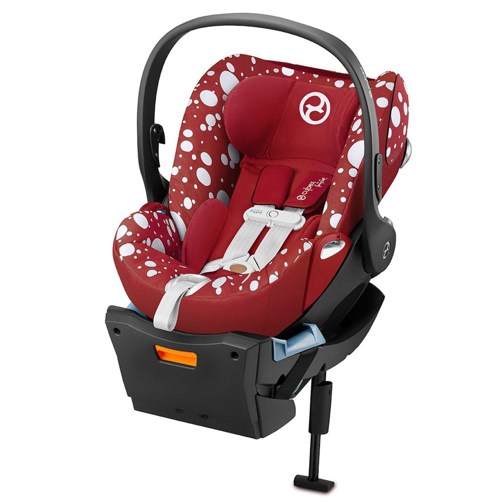 Cybex Petticoat Red CloudQ Infant Car Seat Child Safety Seat white polkadots bow
