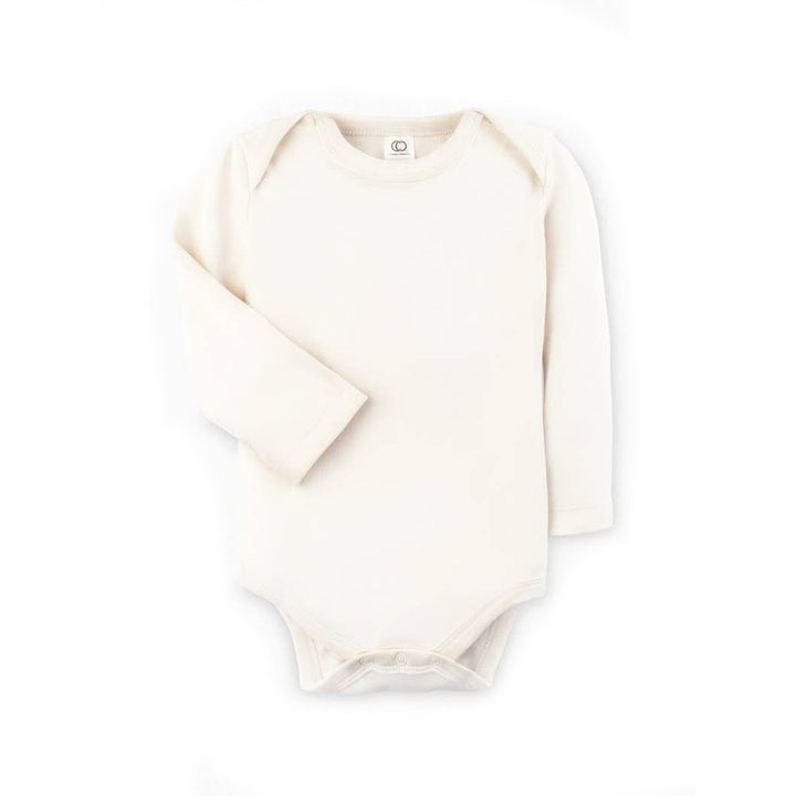 Colored Organics baby Classic Longsleeve Bodysuit baby onesie in Natural