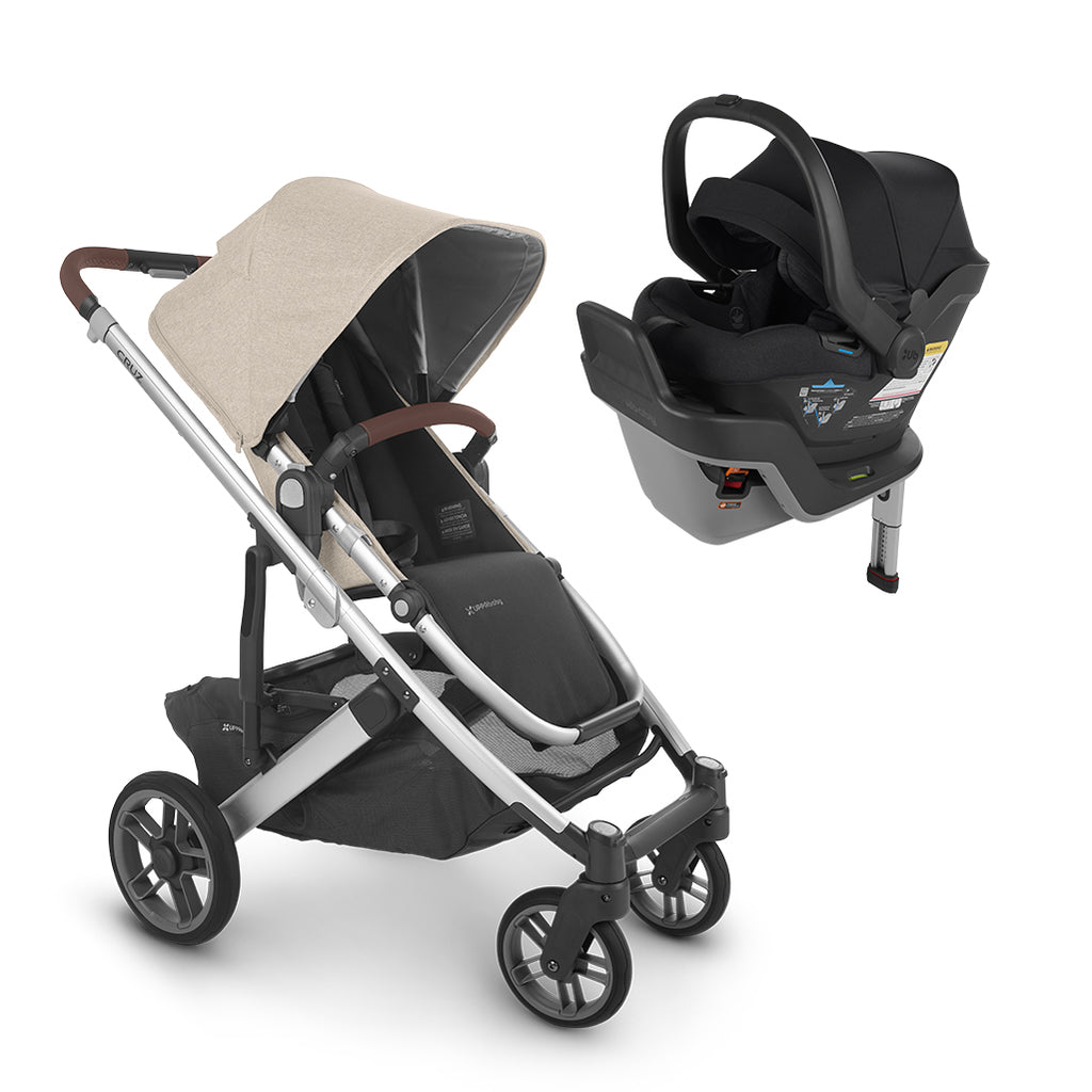 uppababy carseat mesa and cruz stroller travel system