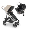uppababy mesa in jake with uppababy cruz in declan