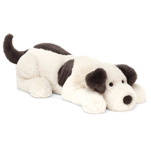 Jellycat Dashing Dog Plush Children's Stuffed Animal Toy white black spots regular sized