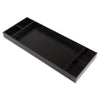 dadada Black Soho Changing Tray Removable Nursery Accessory . View from the side.