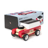 Red Candylab Drifter Nigel Children's Wooden Toy Car with Box