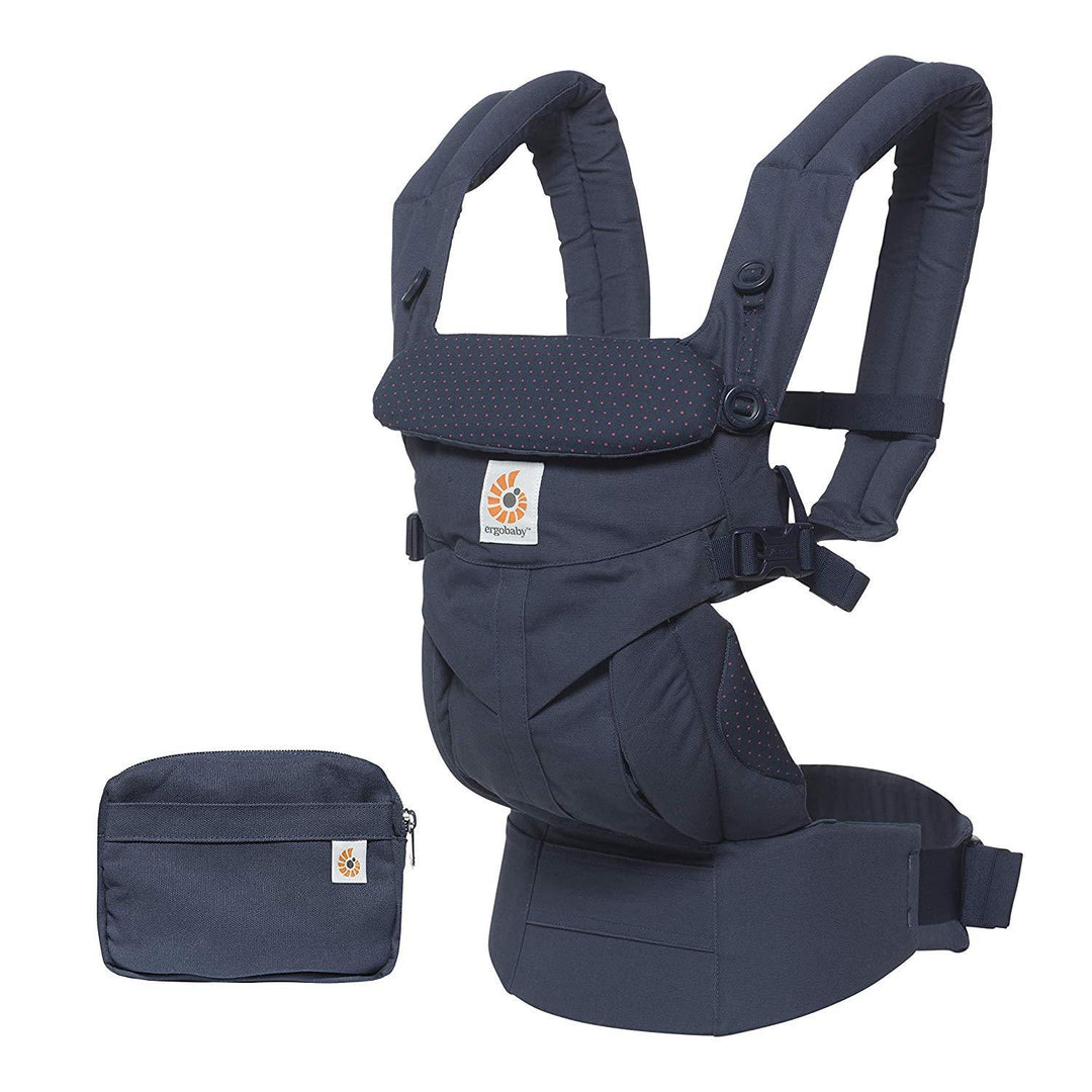 Ergobaby omni baby carrier navy dots