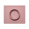EZPZ 100% Silicone Happy Bowl for Children blush pink