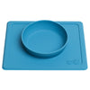 lifestyle_3, EZPZ Silicone Mini Bowl All-in-One Placemat and Bowl for Baby blue