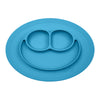 EZPZ 100% Silicone Mini Mat Placemat for Children blue 