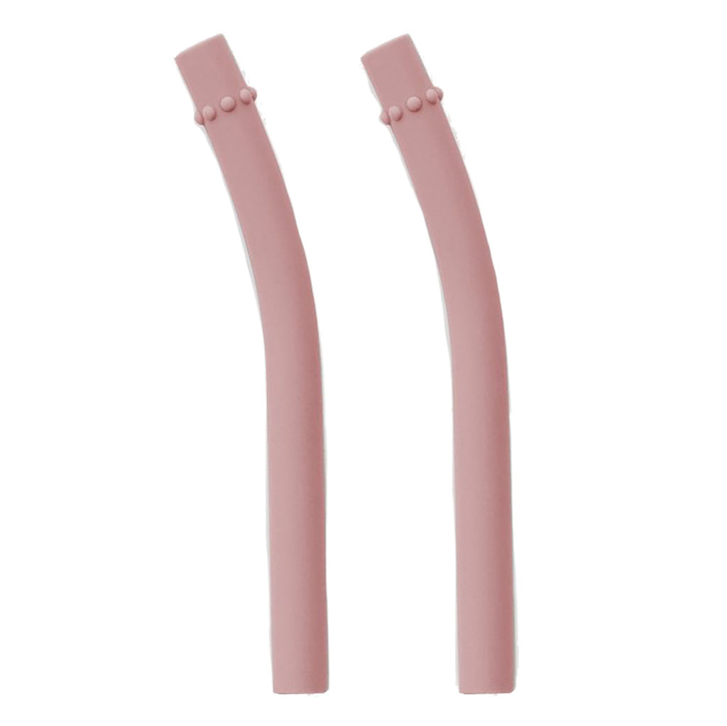 EZPZ Blush Mini Straw Replacement, silicone straw