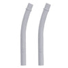 EZPZ Pewter Mini Straw Replacement Pack, light grey