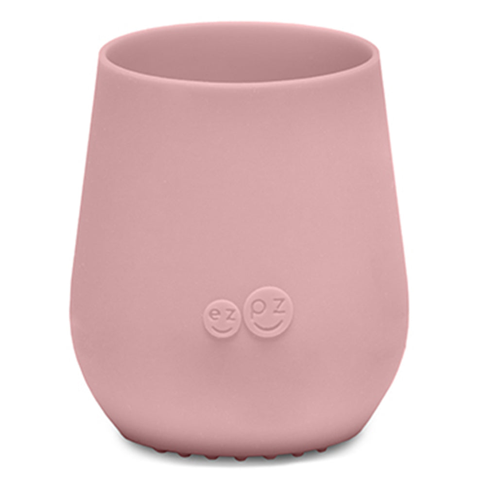 EZPZ Silicone Tiny Cup Infant Toddler Dining Ware training blush pink 
