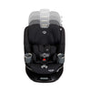 maxi-cosi rotating car seats emme midnight black with headrest