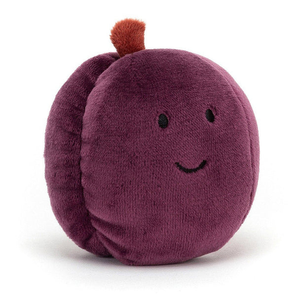 Jellycat Plum Fabulous Fruit Children's Stuffed Figure Toy  purple