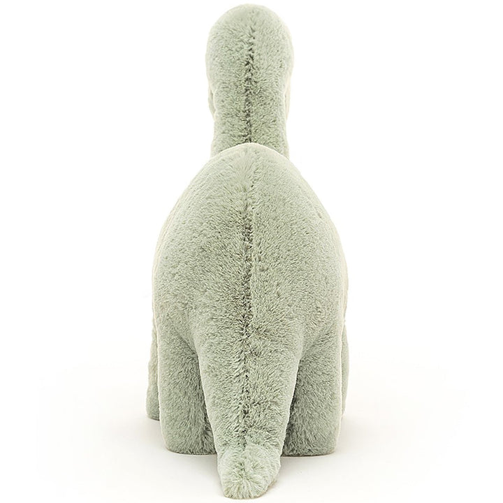 Soft green dinosaur jellycats