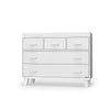 dadada Boston 5-Drawer Dresser shown with Changing Tray.