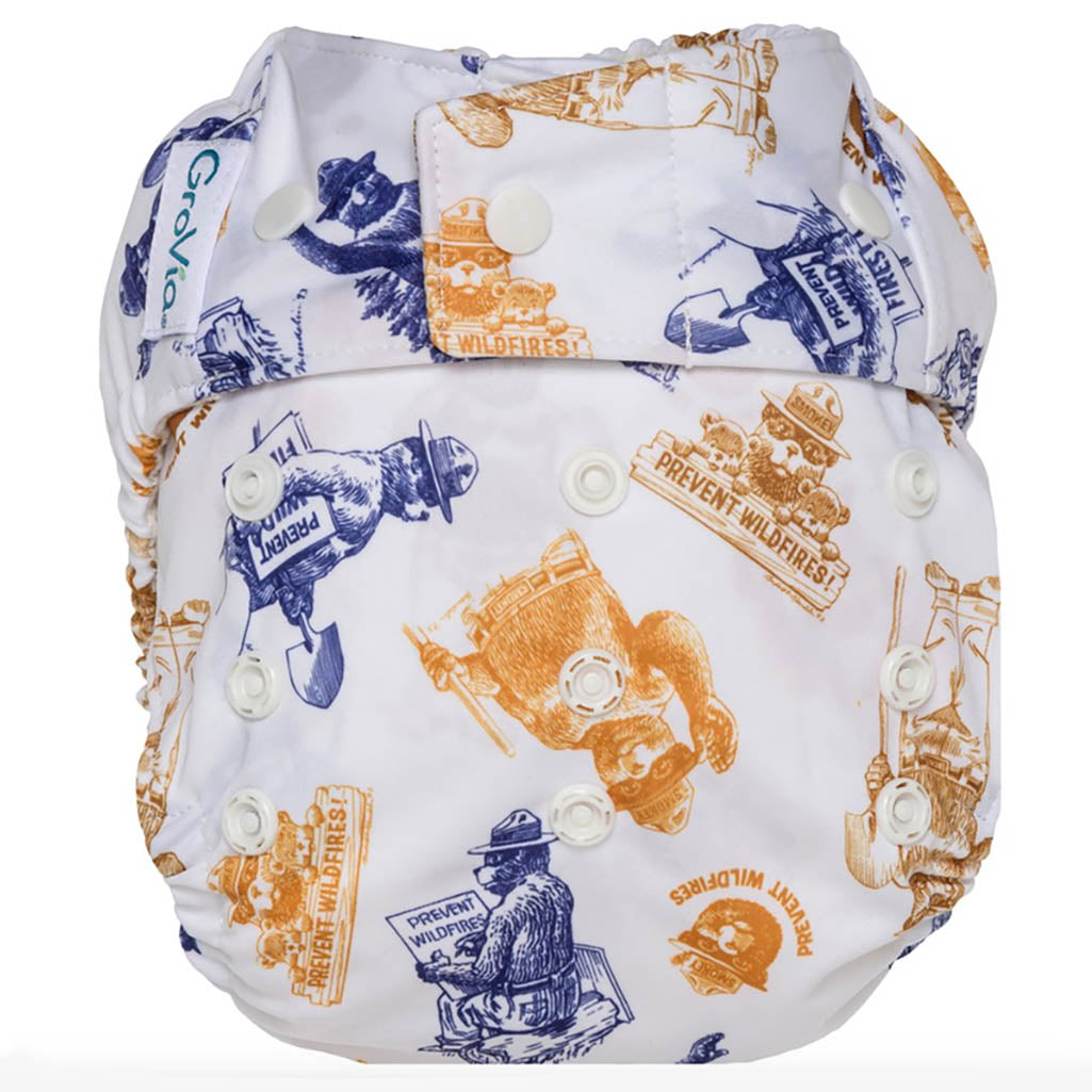 cloth diaper cover, grovia all in one diaper