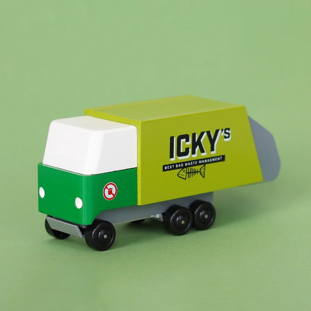 Candylab Garbage Truck Children's Wooden Toy Vehicle