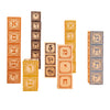 Uncle Goose Hebrew Children's Wooden Block Set