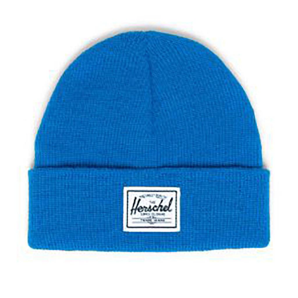 Herschel Cold Weather Flat Knit Infant Baby Beanie Hat imperial blue 