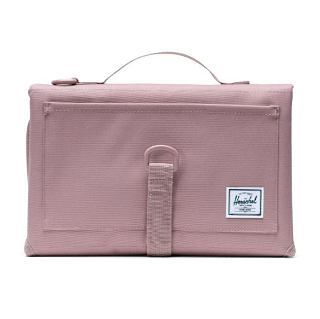 Herschel Compact Multi-Fold Sprout Change Mat Diapering Accessory ash rose pink