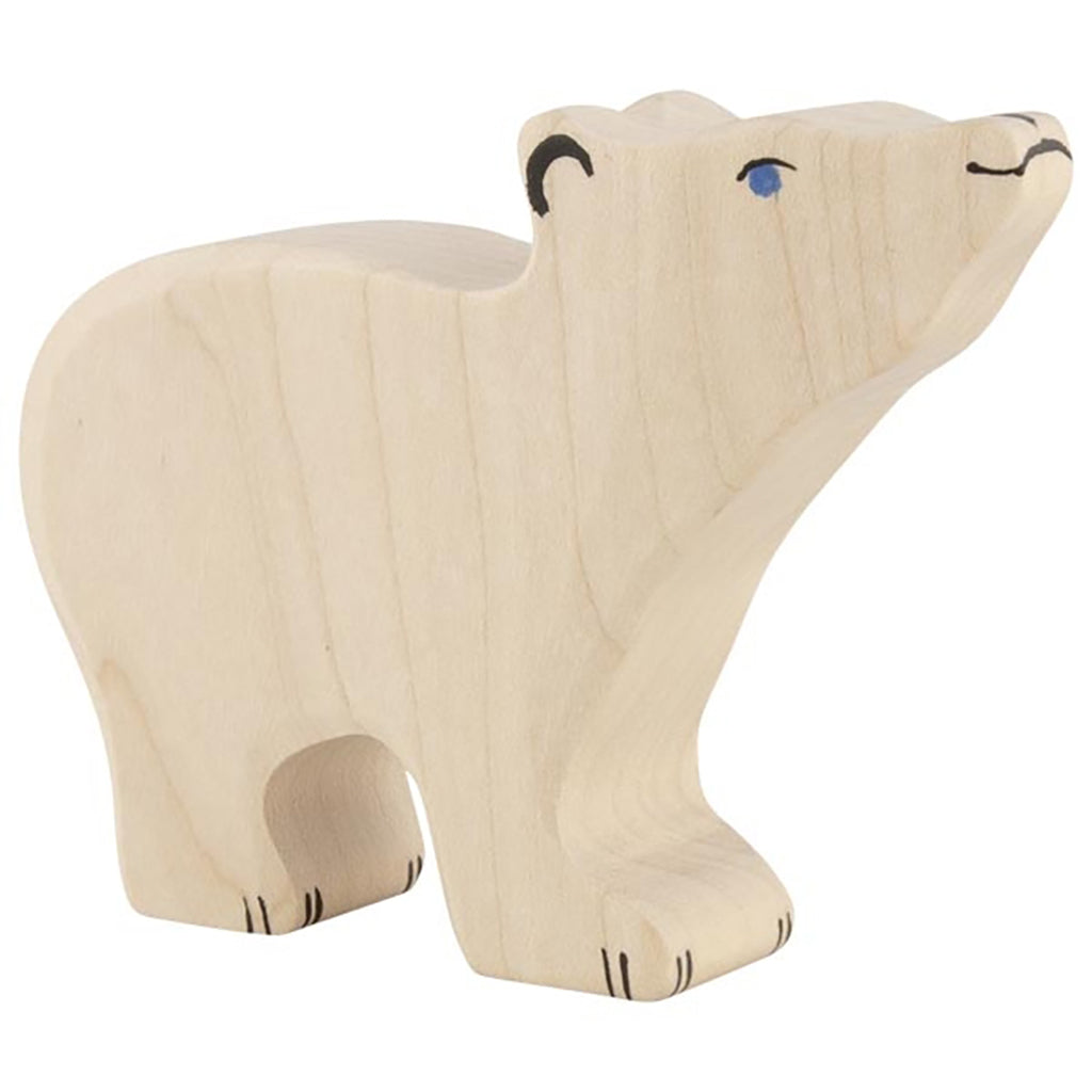 Holztiger Wooden Kids Toys small polar bear 