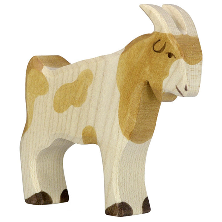 Holztiger farm animals toy billy goat figurine