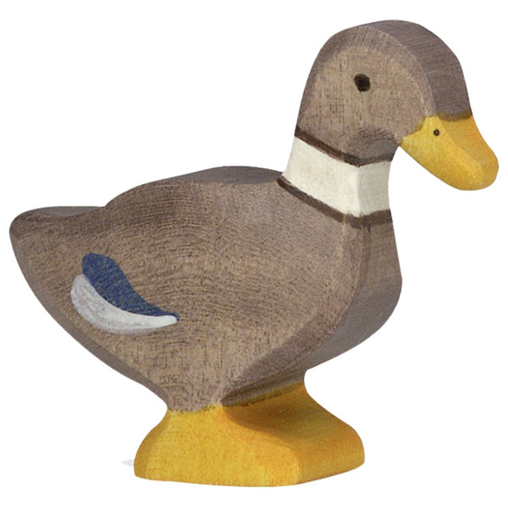 Holztiger farm animal toys wooden duck