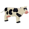 Holztiger Wooden Farm Animals Children's Toys black white standing cow 