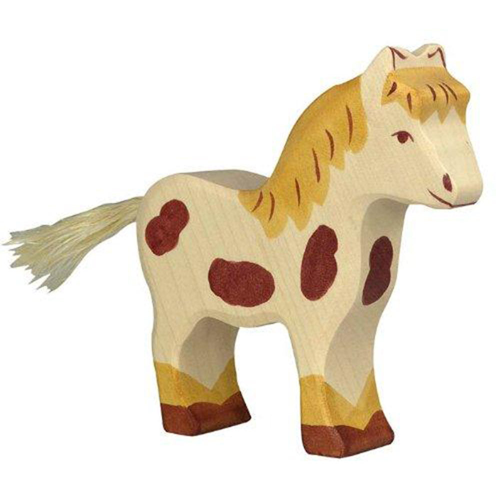 Holztiger animal toys wooden pony figurine