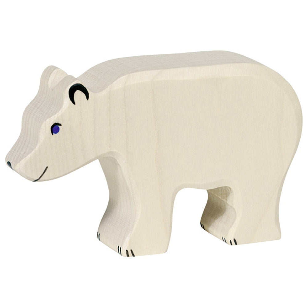 Holztiger Arctic Wooden Animals polar bear