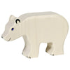 Holztiger Wooden Arctic Animals Children's Toys polar bear white 
