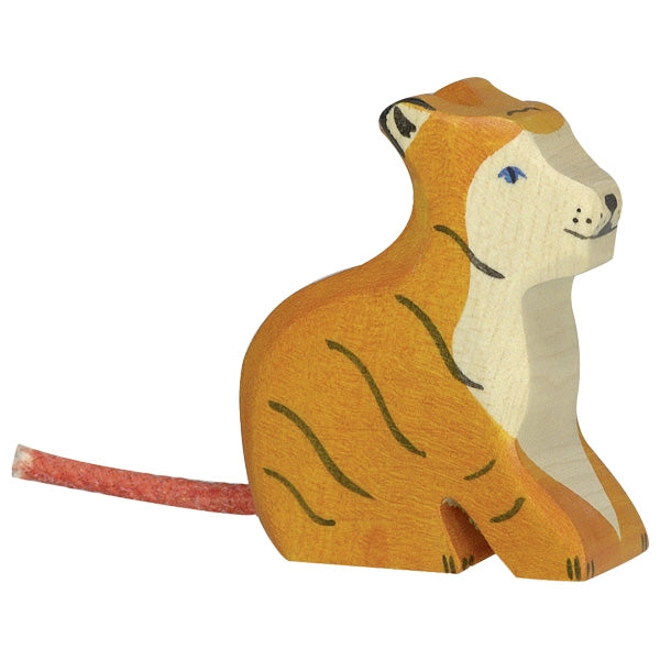 Holztiger toy animals tiger figurine