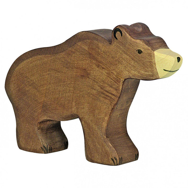 Holztiger Brown Bear Wooden Kids Toys