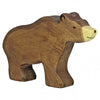 Holztiger Wooden Woodland Animals Children's Toys large standing bear brown 