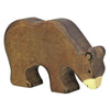 Holztiger Wooden Woodland Animals Children's Toys large eating brown bear 