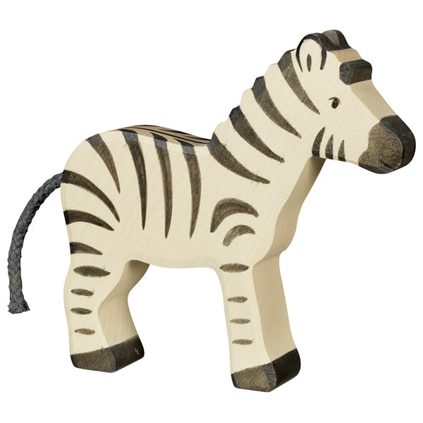 holztiger wild animal toys Zebra figurine