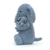 life_style1, Jellycat Huddles Elephant Children's Plush Stuffed Animal Toy blue