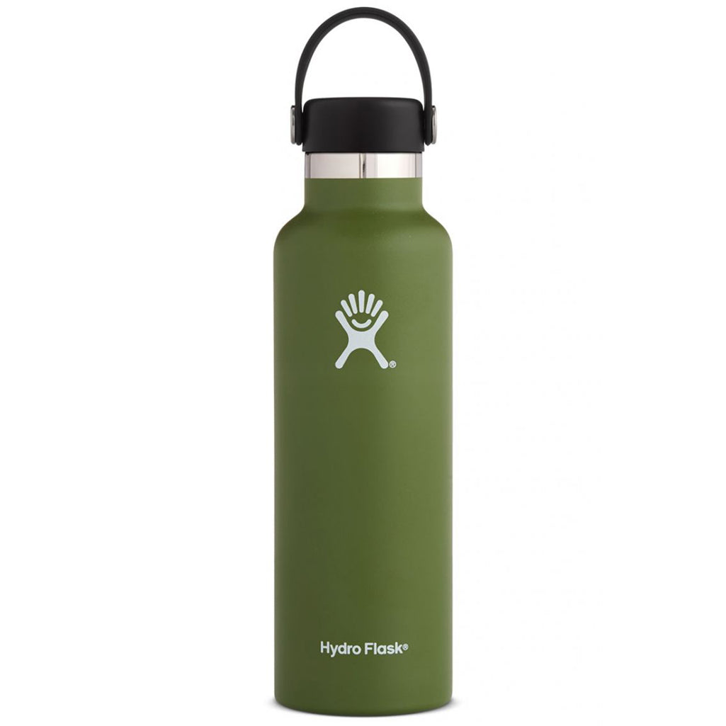 hydro flask water bottle reusable water bottles olive 21oz