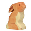 Holztiger Wood Carving Animals Hare Sitting